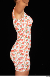 Jennifer Mendez casual dressed floral dress trunk upper body 0007.jpg